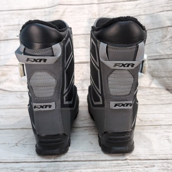 FXR Elevation Lite BOA Snow Boots Black Gray – Men’s 9 / Women’s 11 - Picture 8 of 13